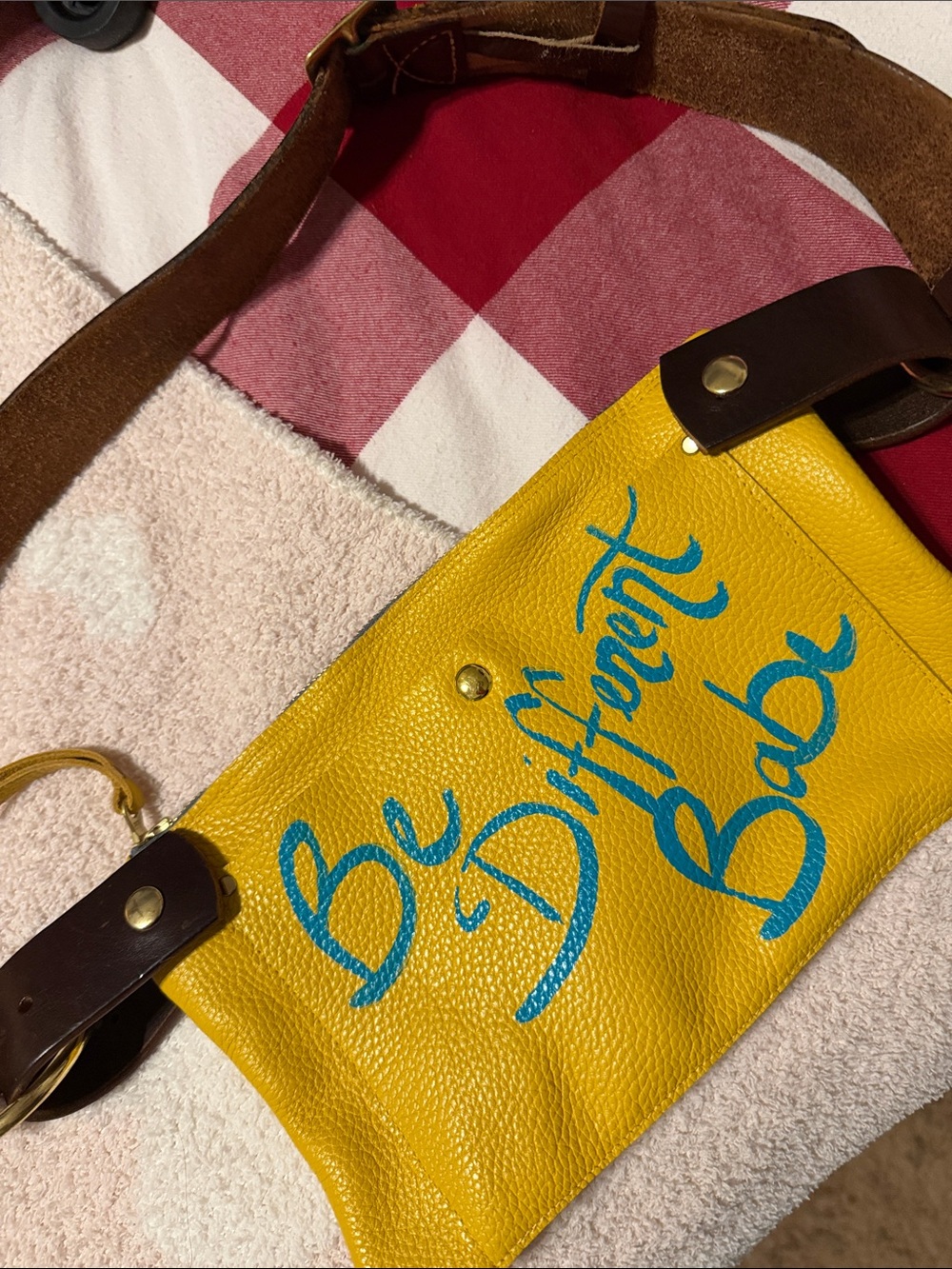 Handmade All Leather Belt Bag/Chest Bag